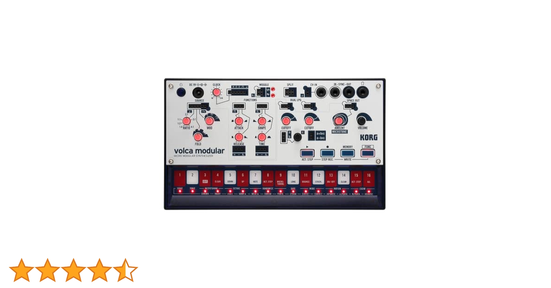 【美品】KORG volca modular モジュラーシンセサイザー volca modular - MICRO MODULAR SYNTHESIZER | KORG (Japan)